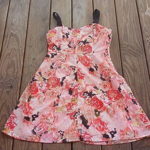 Candies women's floral summer dress size 9
